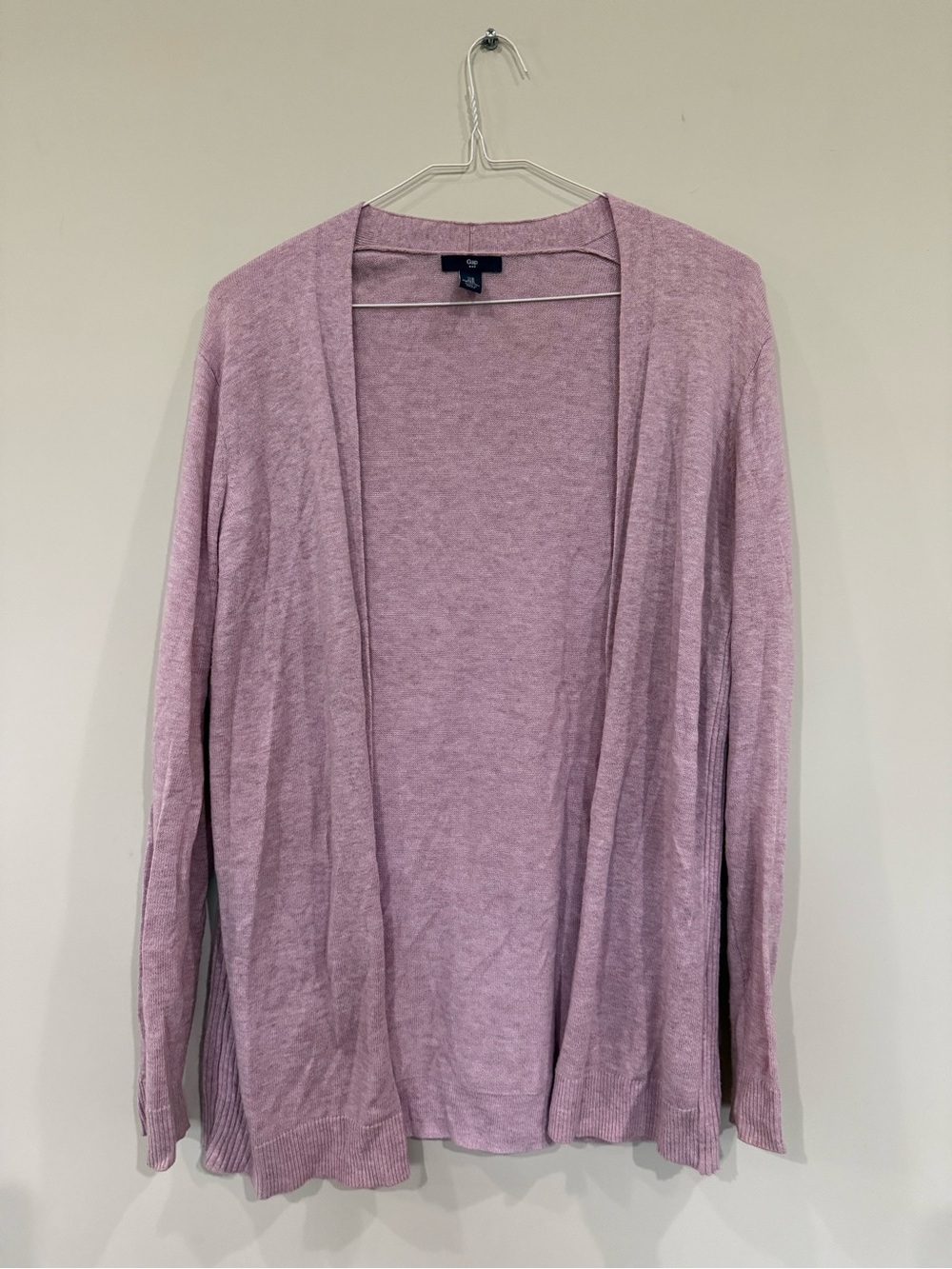 GAP Open-Front Cardigan - Dusty Lavender